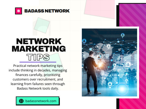 Switch your emphasis from selling to helping. Powerful network marketing tips spur the beginner to lead with education, stories, and curiosity. When others feel understood and not sold to, the conversation just flows. Trust is gained by listening, not talking.

Click Here For More Info: https://badassnetwork.com/blog/how-to-succeed-in-network-marketing/

Read Our Blogs:
https://tinyurl.com/26qpck28
https://v.gd/uwQOLQ
https://is.gd/CccyPN

More Links:
https://is.gd/zDgMAm
https://v.gd/Fnspmp
https://tinyurl.com/29a6j8fw