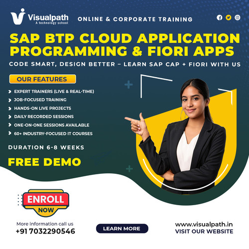 Visualpath provides SAP Fiori Training designed for professionals who want to understand how SAP Fiori works in real environments. The program focuses on real workflows, applied UI scenarios, and practical learning that builds confidence for real projects and career growth. This approach helps learners design SAP apps that make sense in real business use. Call +91-7032290546 today.

WhatsApp: https://wa.me/c/917032290546
Visit: https://www.visualpath.in/sap-btp-cap-fiori-training.html
Visit our Blog: https://visualpathblogs.com/category/sap-fiori/