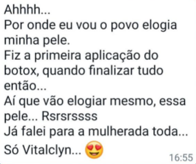 Depoimento Vitalclyn 2