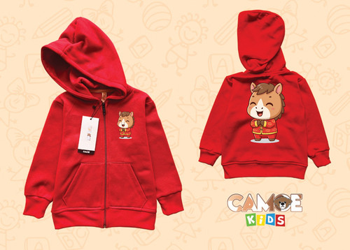 Kids Zipper Hoodie 11 Red.jpg