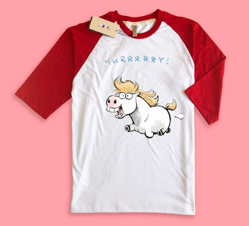 Raglan T Shirt 14 Red White.jpg