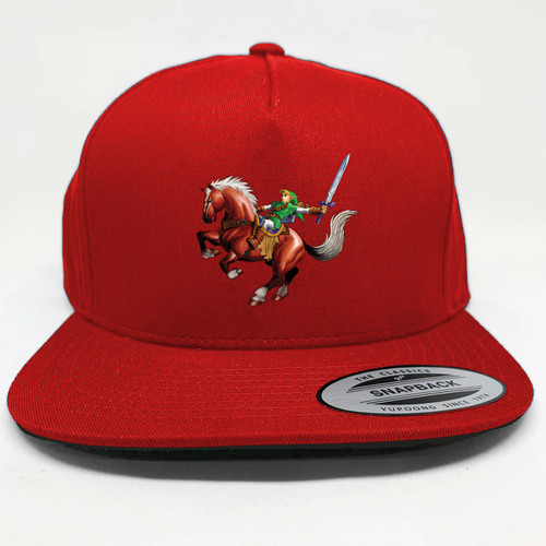Snapback Hat 01 Red.jpg