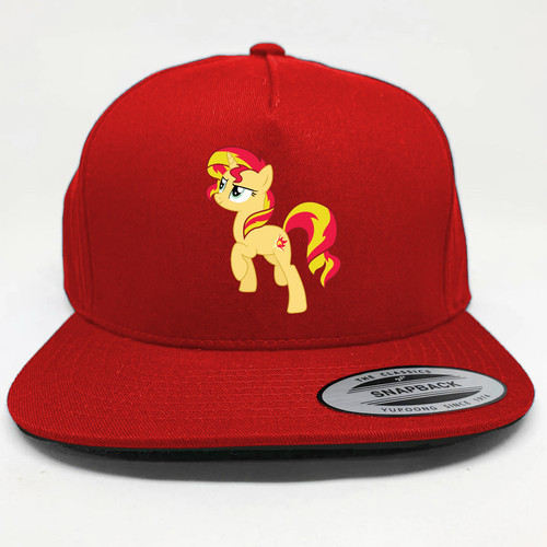 Snapback Hat 07 Red.jpg