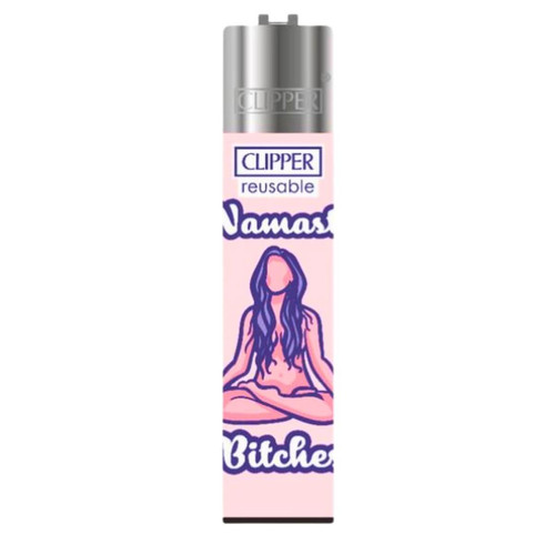 Isqueiro Clipper D24 CP11R NAMASTE BITCHES 3756 (1) (1)
