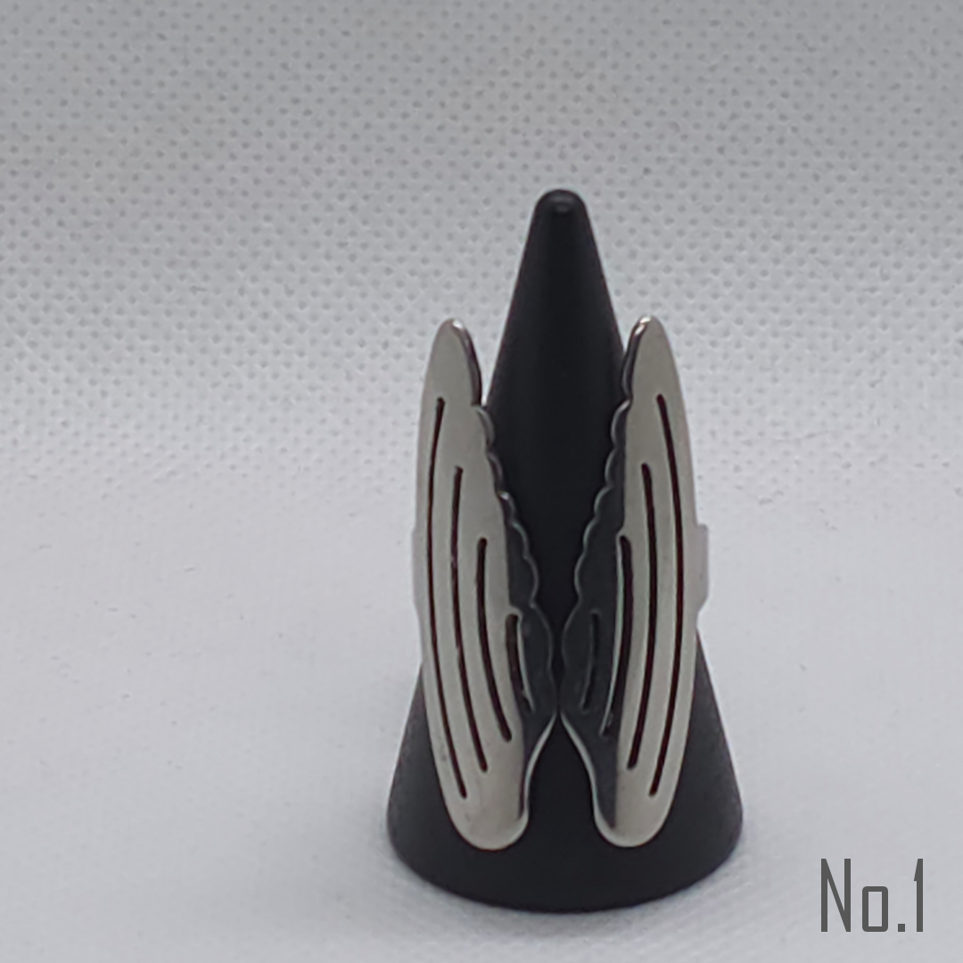 Mooie rvs zilverkleurige en goudkleurige dames ringen - Image 6