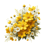 yellowmellow cornerflowers