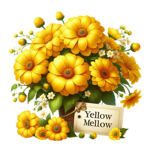 yellowmellow flowersandcard.png