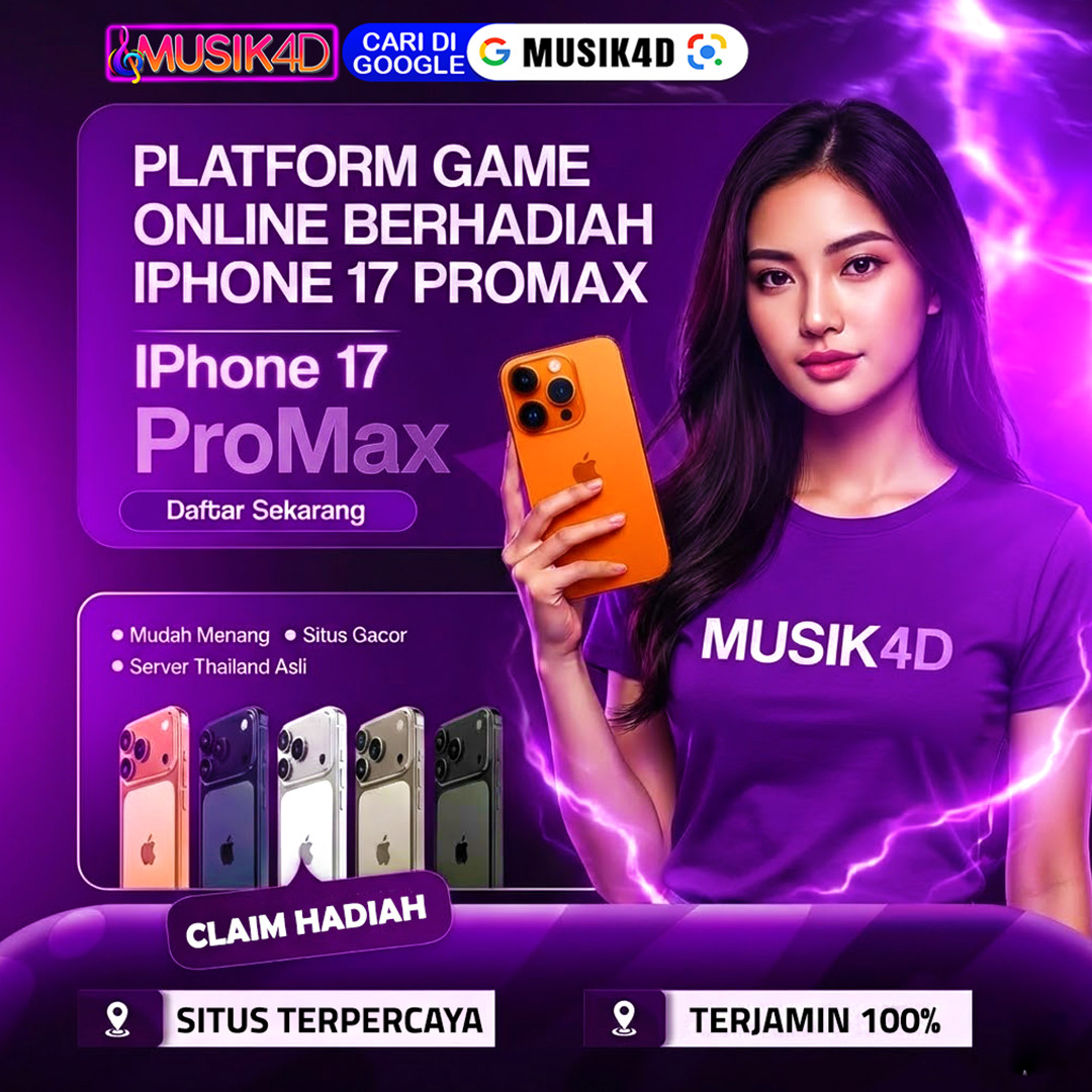 MUSIK4D: Menghadirkan Pengalaman Seru Bermain Game Online Berhadiah IPHONE 17 PROMAX image 1