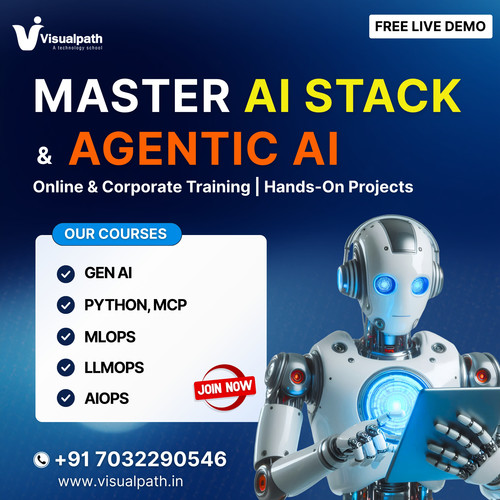 Visualpath provides job-oriented Agentic AI Training focused on intelligent automation and AI agents. Recognized as the Best Agentic AI Course Online, this program supports long-term career growth. We offer global training access across the US, UK, Canada, Australia, and other countries. For more details call now ☎️ +91-7032290546
Visit: https://www.visualpath.in/agentic-ai-online-training.html
WhatsApp: https://wa.me/c/917032290546
Visit Blog: https://visualpathblogs.com/category/agentic-ai/