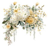 Yellow Floral Arches 1