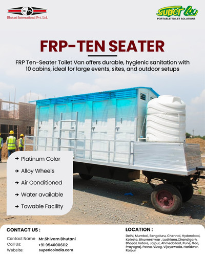 Mobile FRP Ten Seater Toilet Van by Superloo India.jpg