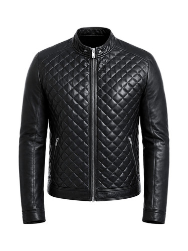 Men's Diamond Quilted Motorcycle Jacket biker 1.jpg