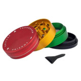 Dichavador 4 Partes Pro Grinder Circle Squadafum Rasta 3242 (7) (1)