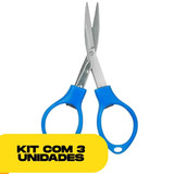 Tesoura de Plastico Dobravel Azul Kit C10 Unidades (3) (1)