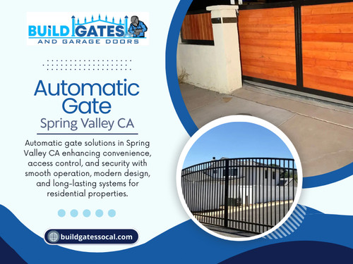 Sloped driveways can be very common in Spring Valley, particularly in hillside communities as well as in bigger residential estates. Although the elevation makes for beautiful views, it does present some interesting challenges for Spring Valley homeowners who now find themselves considering the installation of an automatic gate for their property. What will work very well for a flattened entrance will prove a nightmare for a sloped entrance, thus making the selection for the right automatic gate Spring Valley CA more about functionality.

Location: San Diego, CA
Phone: (619) 604-6254

Read Our Blogs:

https://tinyurl.com/2622udqk
https://buildgatessocal.wixsite.com/gaterepair
https://tinyurl.com/29czuhdw

More Links:

https://tinyurl.com/26fef8y8
https://tinyurl.com/2xs7vngq
https://tinyurl.com/2dhle2xx