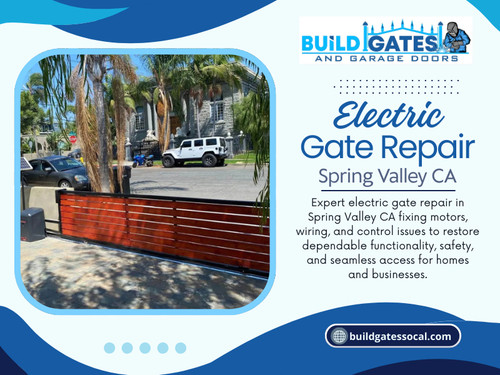 When reliability and safety matter, professional electric gate repair Spring Valley CA and automatic gate opener repair Spring Valley CA are not optional. They are essential for long-term peace of mind.

Location: San Diego, CA
Phone: (619) 604-6254

Read Our Blogs:

https://tinyurl.com/2622udqk
https://buildgatessocal.wixsite.com/gaterepair
https://tinyurl.com/29czuhdw

More Links:

https://tinyurl.com/26fef8y8
https://tinyurl.com/2xs7vngq
https://tinyurl.com/2dhle2xx
