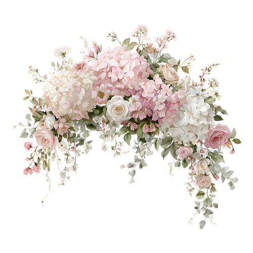 Pink Floral Arches 4