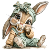 Bunny pacifier (6)