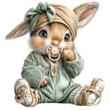 Bunny pacifier (4)