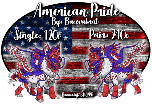 american pride hyena