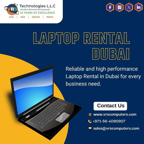 Accessing the right technology helps teams stay productive during events, training, and projects. VRS Technologies LLC provides dependable solutions tailored to business needs through Laptop Rental Dubai. For quick assistance, contact +971564090907.

Visit Us: https://www.vrscomputers.com/computer-rentals/laptop-rentals-in-dubai/

#laptoprentaldubai #laptoprental #laptopforrent #laptoprentalindubai #rentalaptop