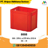 Krat Botol Plastik Rabbit Type 8008 Peti Botol Industri Kuat &amp; Kokoh