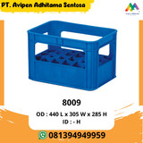 Krat Botol Plastik Rabbit Type 8009 Krat Botol Minuman Susun Rapi