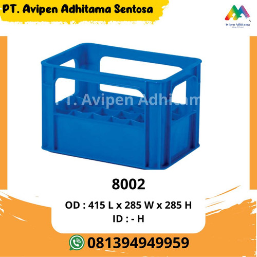 Krat Botol Plastik Rabbit Type 8002 Peti Botol Minuman HDPE Tebal.jpg