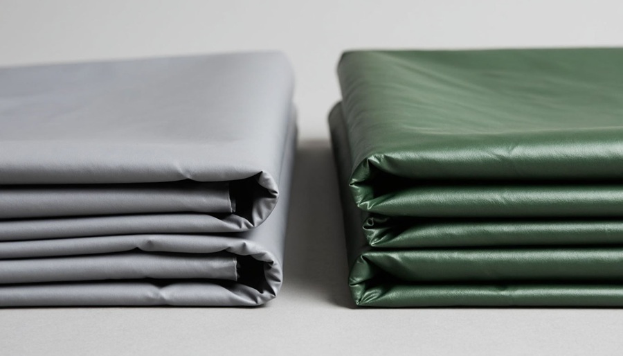 тенты разных цветов и плотности