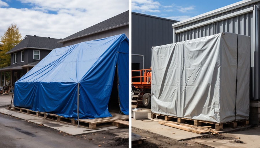 бытовое и профессиональное использование тента Оксфорд