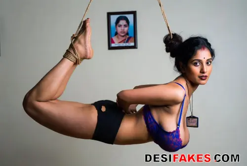 Hogtied Employee 003