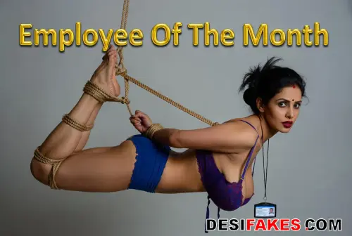 Hogtied Employee 006