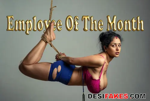 Hogtied Employee 008