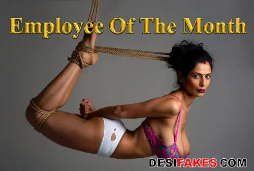 Hogtied Employee 011