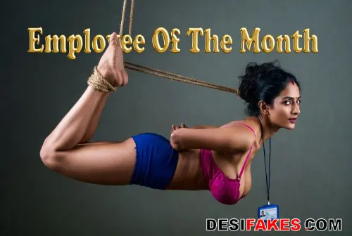 Hogtied Employee 022