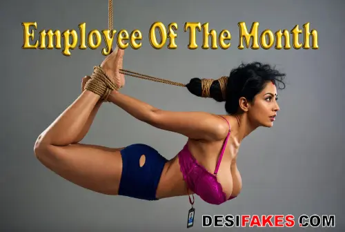 Hogtied Employee 014