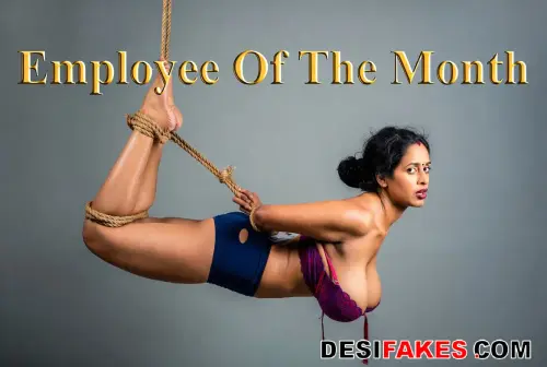 Hogtied Employee 015