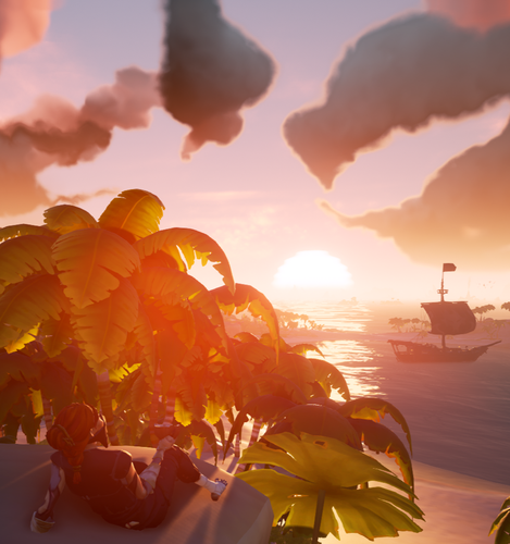 Some sunsets are meant to be watched alone.