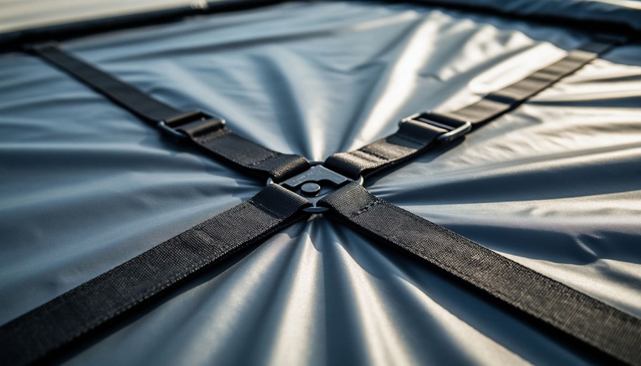 Узел крепления тента