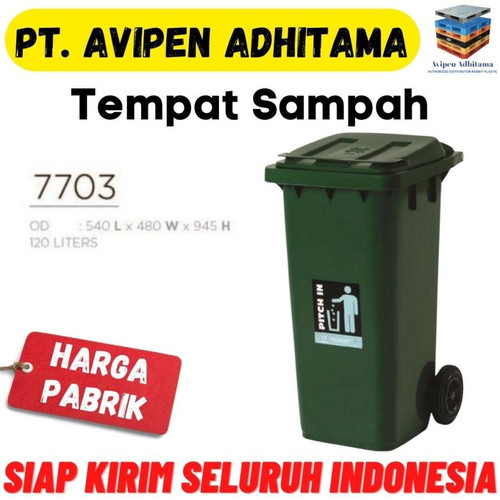 Tempat Sampah Plastik Type 7703 Tong Sampah HDPE Roda 120 Liter.jpg