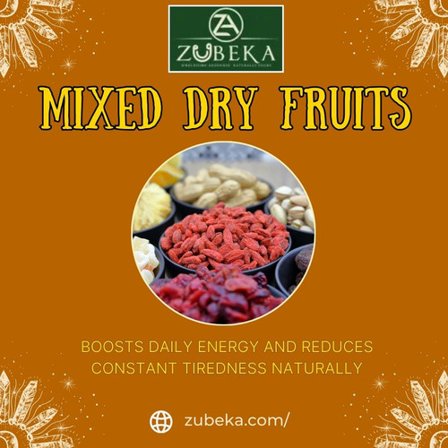 Smart and healthy eating becomes easier with mixed dry fruits. They offer variety and nutrition in one simple serving. A balanced mix helps you avoid overeating single nuts while enjoying different health benefits together. Mixed dry fruits fit well into modern lifestyles focused on convenience, balance, and mindful nutrition.

Visit here - https://zubeka.com/