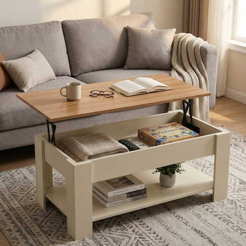 Using This Pine Top Lift Up Coffee Table as a Temporary Desk in Living Room.png