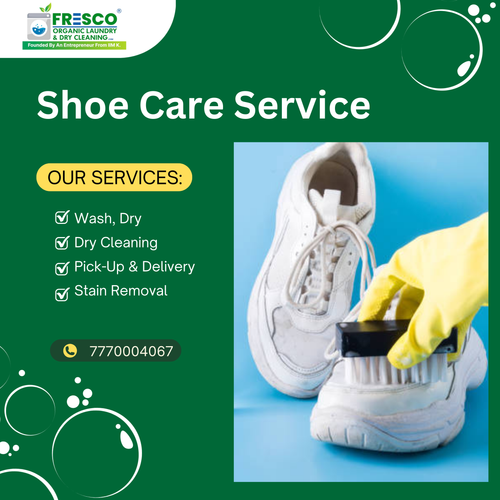 Shoes look fresh clean and well maintained. Save this and try their service today.