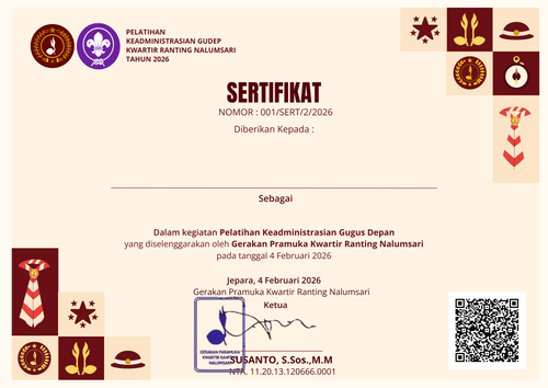 Sertifikat Pelatihan Keadministrasian Gudep 2026 (1).png