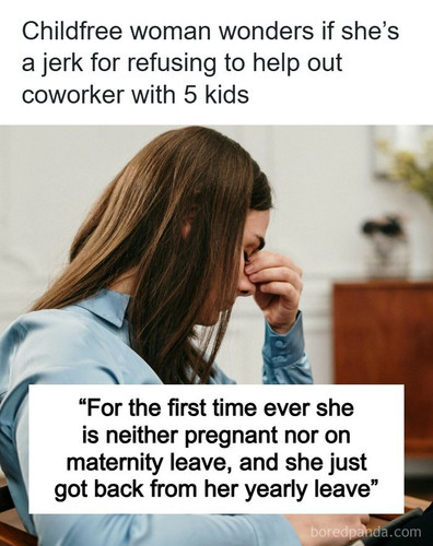 refusing help pregnant coworker.jpg
