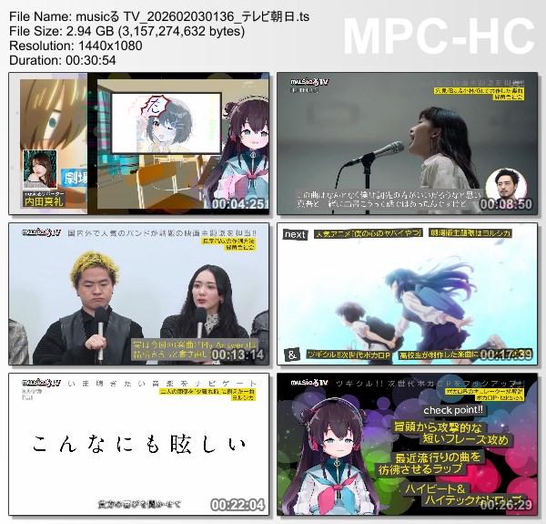 [TV-Variety] musicる TV – 2026.02.02