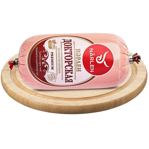 4870212871363 338051 КОЛБАСА НАРЛЕН ДОКТОРСКАЯ ХАЛАЛ ВАР В С 500ГР К ОБ.png