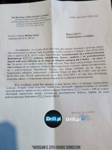 Napisała do mnie „OSOBA POMÓWIONA” (Robert M.) przez GRANDE CONNECTION. Co myślicie.jpg