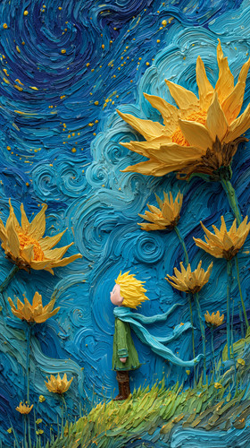 dovakin 2024 Book accurate Little Prince standing among giant s 8d1a2fc8 1429 47d4 a8e5 e2833e43fd60.jpg