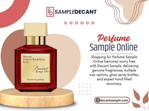 Finding a Perfume Sample Online is the first step toward finding a scent that feels like "you." It empowers you to be your own curator and build a library of smells that fit every mood and moment of your life. If you are ready to start this exciting journey, you can find a wonderful world of options and a truly Decadent Fragrance to call your own at Sample Decant. 

Read Our Blogs:
https://is.gd/tRmQjN
https://tinyurl.com/22xr2lql
https://v.gd/D5928C

More Links:
https://tinyurl.com/24rjqcgr
https://is.gd/PxNijw
https://v.gd/AHeSDX